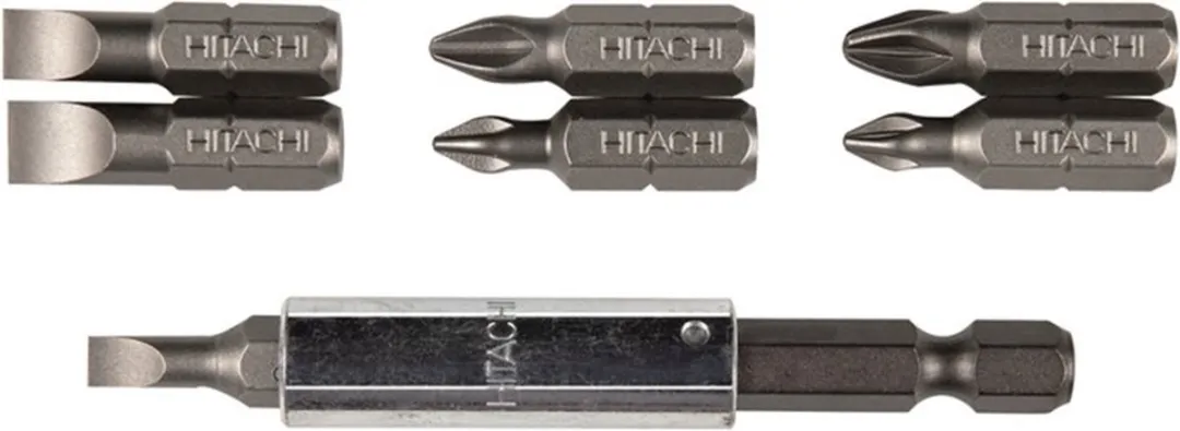 Hikoki Magnetische Schroefbit Set 8 Stuks PH/PZ/SL 752397