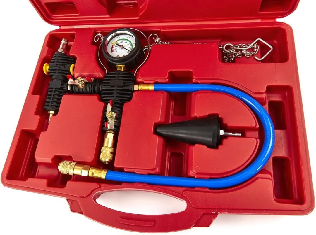 HBM Machines 6921 Koelsysteem Test- en Vulapparaat - Rood