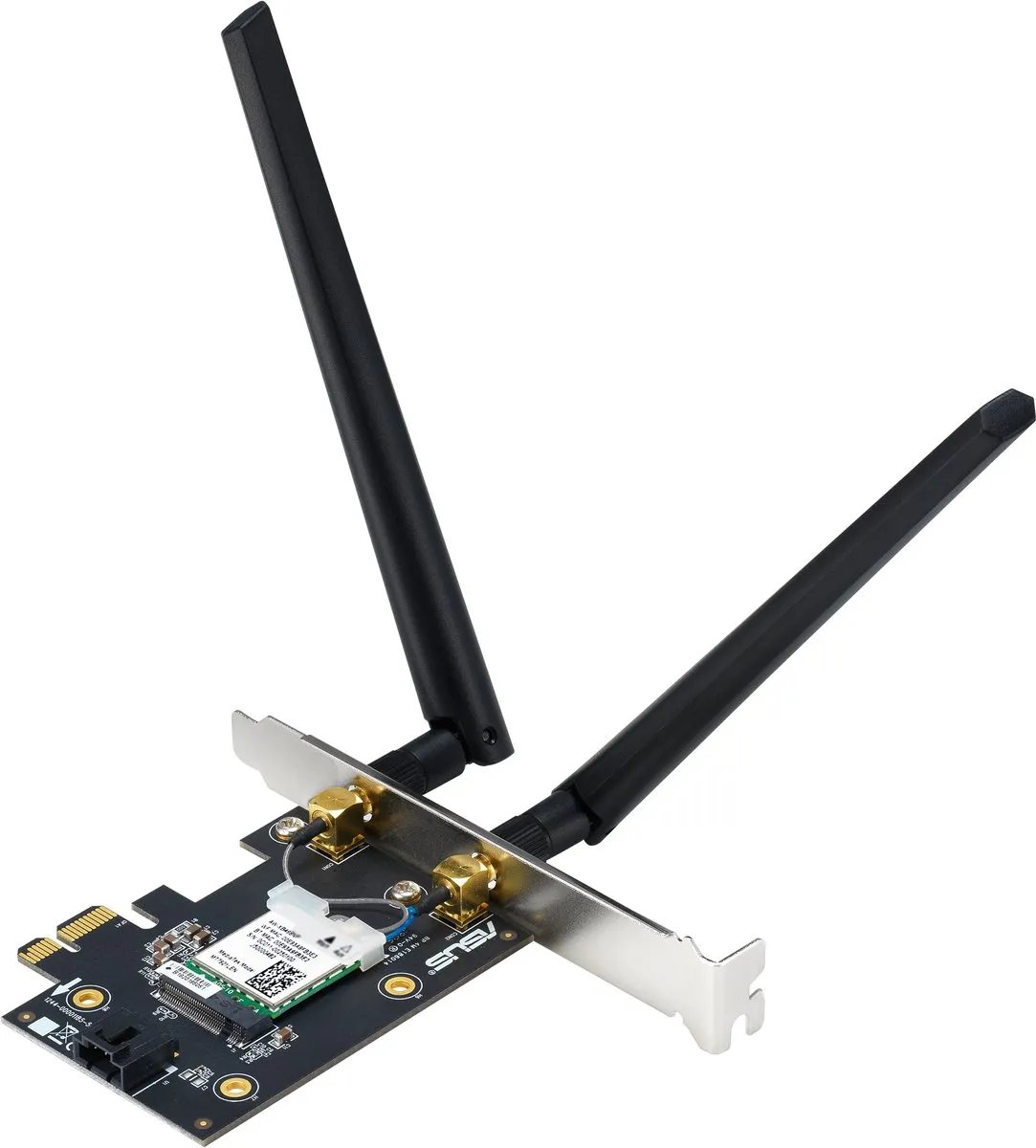 ASUS BE6500 - PCIe Netwerkadapter - 802.11a, 802.11bgn, 802.11ax, Wi-Fi 7