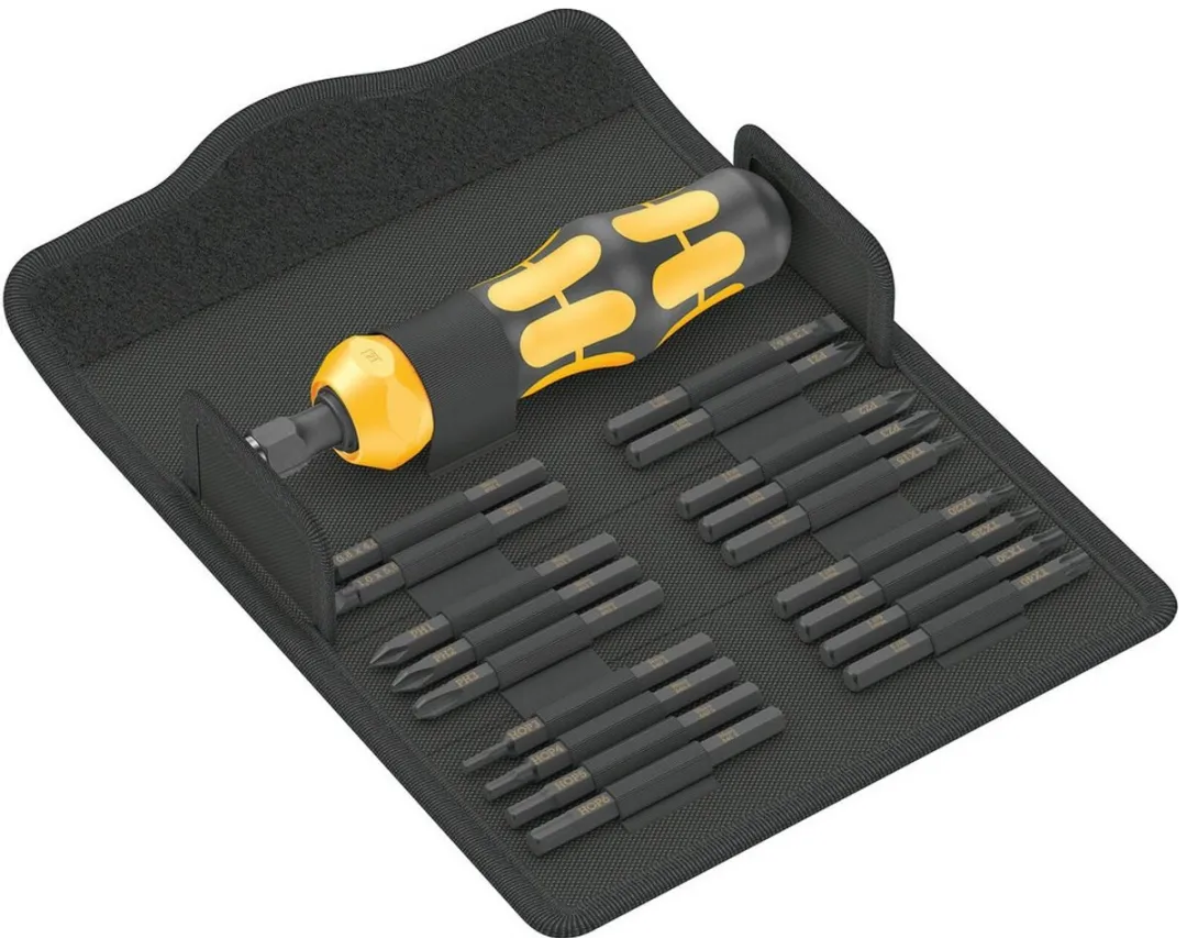 Wera Kraftform Kompakt 900 Set 1/4 Bitschroevendraaier