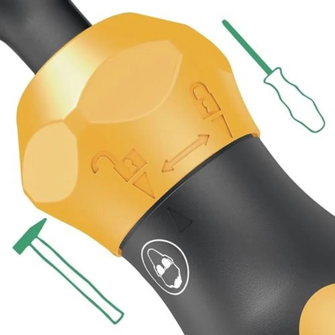 Wera Kraftform Kompakt 900 Set 1/4 Bitschroevendraaier