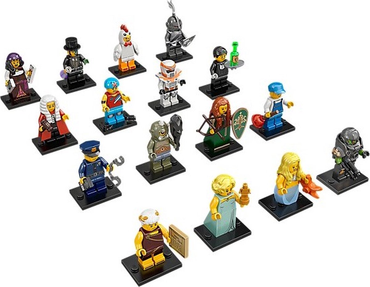 LEGO Minifigures Serie 9 - 71000 (Verrassingszakje, 1 Figuur per verpakking)