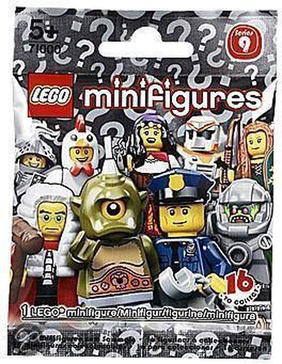 LEGO Minifigures Serie 9 - 71000 (Verrassingszakje, 1 Figuur per verpakking)