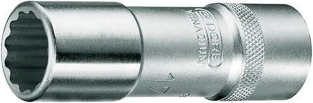 Gedore D 19 L 30 Doppen lang 1/2" 12-kant UD-Profiel 30mm - 6145640