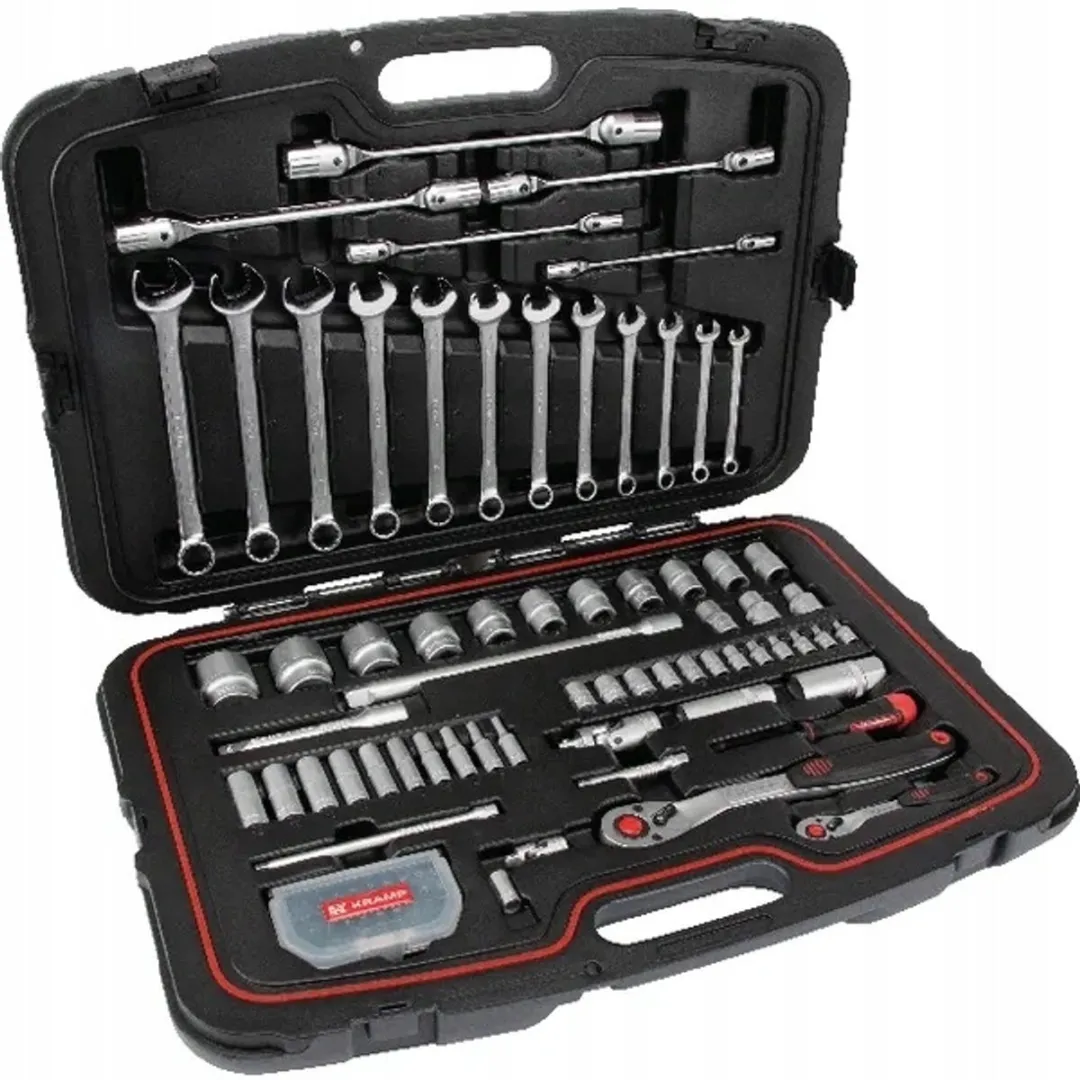 Kramp Doppenset 96-delig 1/4" + 1/2"