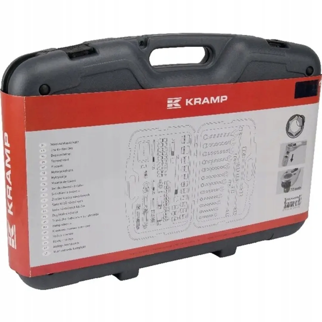 Kramp Doppenset 96-delig 1/4" + 1/2"