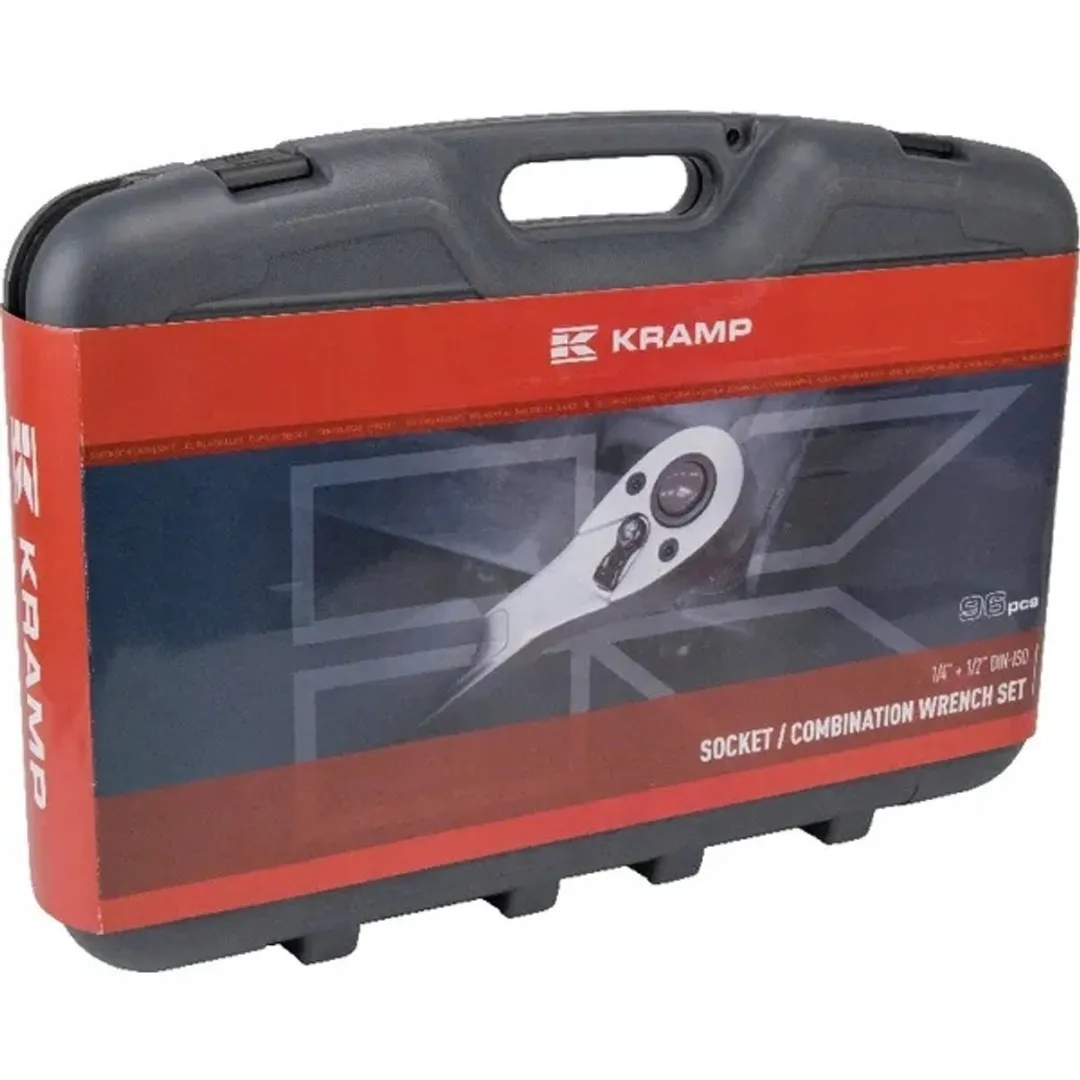 Kramp Doppenset 96-delig 1/4" + 1/2"