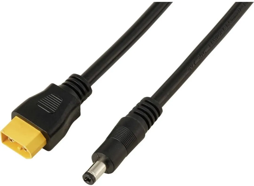 Tru Components DC-stekker 2,1/5,5mm op XT60-kabel 0,5m TC-13619288