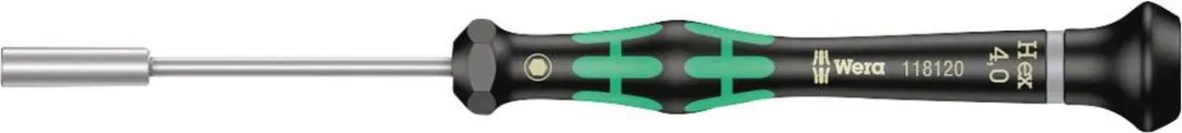 Wera 05118120001 Elektroniker-Steckschlüssel 4x60mm