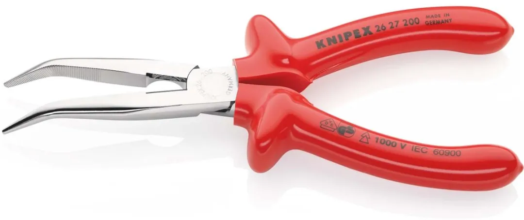 Knipex 2627200 Radiotang met zijsnijder 200mm - Zwart