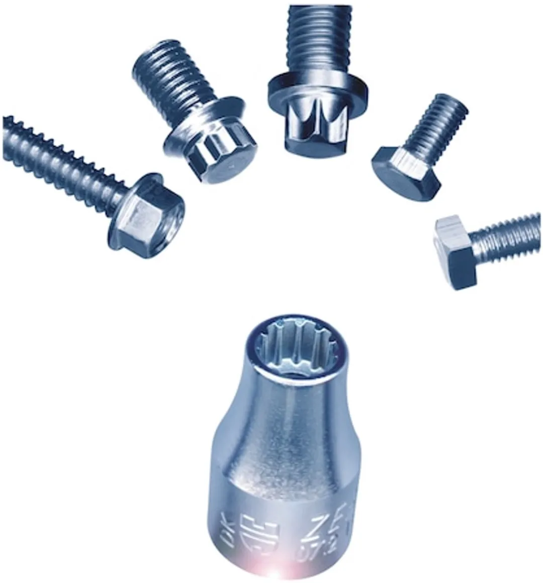 Würth Multi-ratelringsteeksleutels 6-delig - Metrisch/Inch 8-19mm
