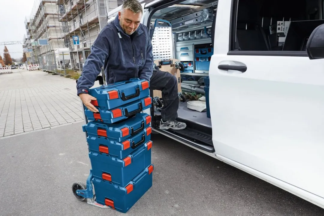 Bosch Professional L-BOXX 102 Opbergkoffer - Blauw/Rood