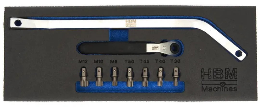 HBM Machines 9-delige Deurscharnier De-Montageset - M8/M10/M12