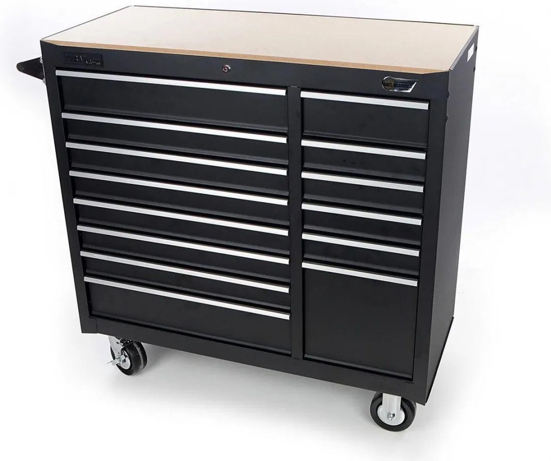 HBM Machines 14-Laden Gereedschapswagen 1020x460x1020mm - Zwart