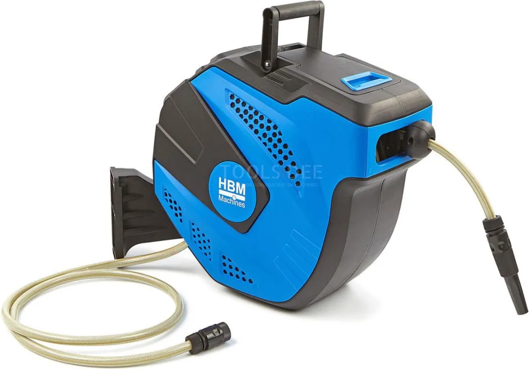 HBM 20m Wandslangenbox met lamp