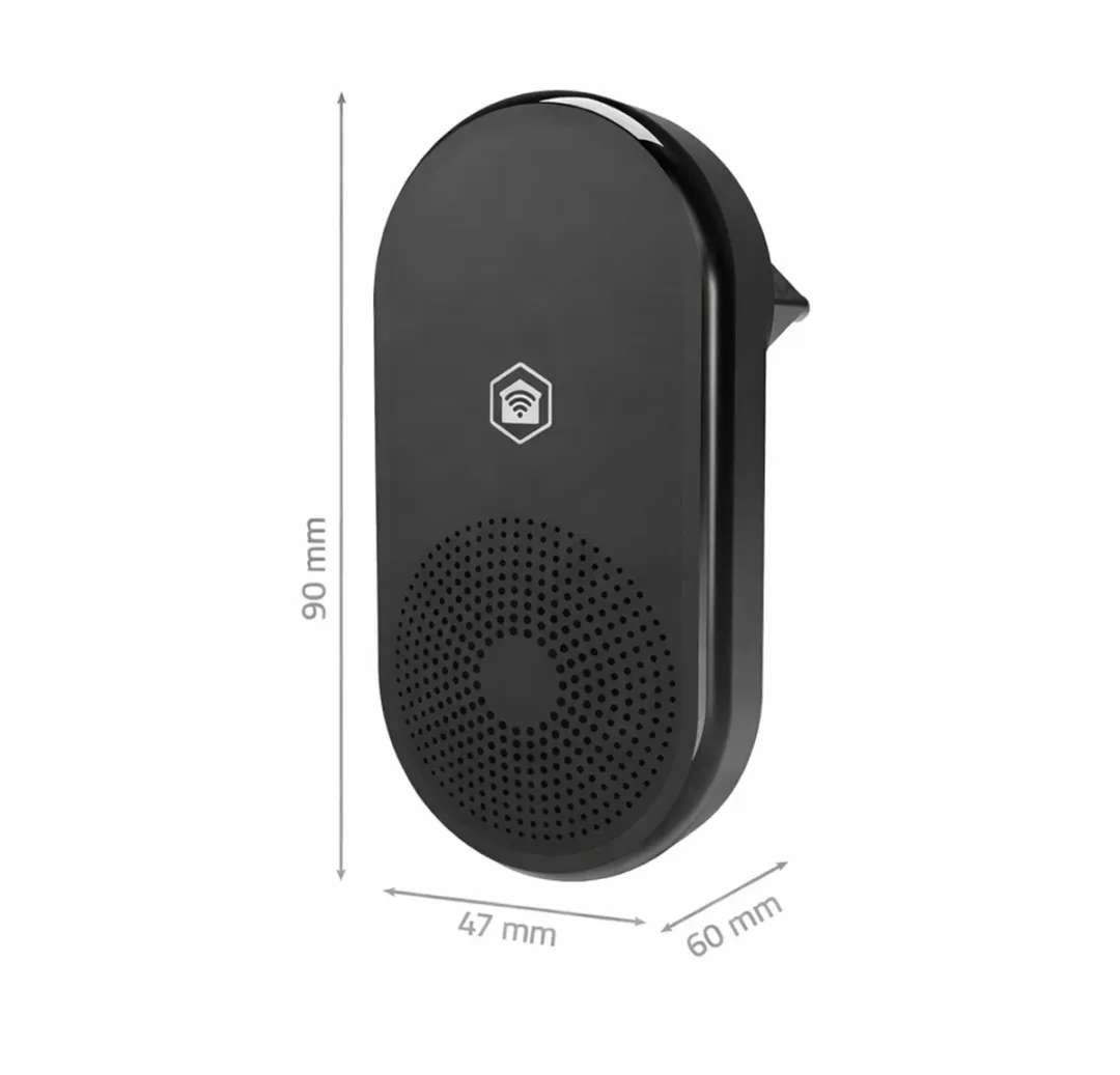 Nedis SmartLife Gong RF 433MHz - 55 Melodieën - Zwart