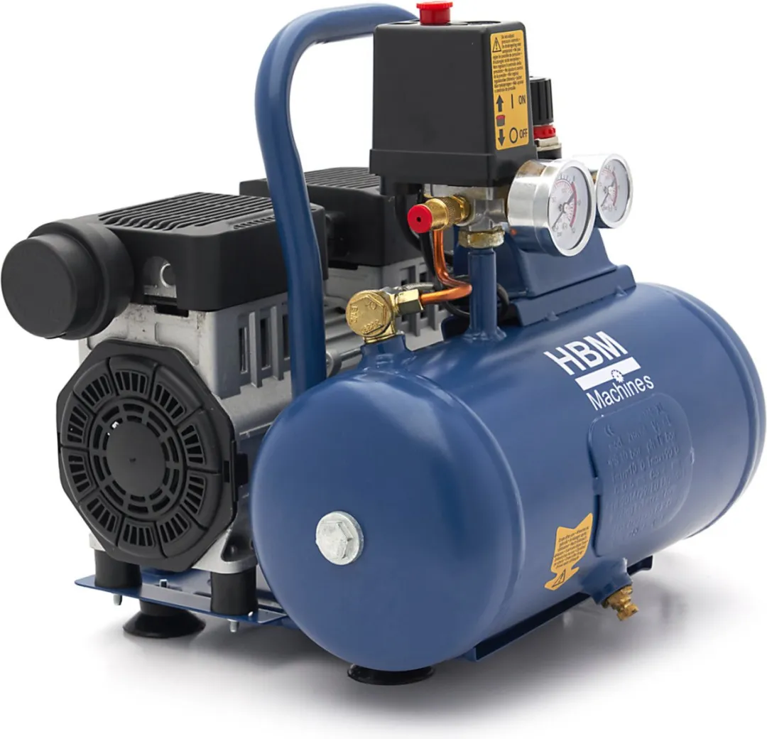 HBM H134011 Compressor 6L - 750W - 108L/min - 2 Cilinders