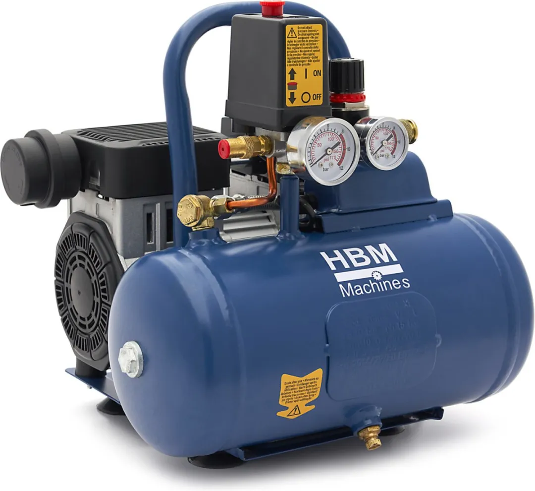 HBM H134011 Compressor 6L - 750W - 108L/min - 2 Cilinders