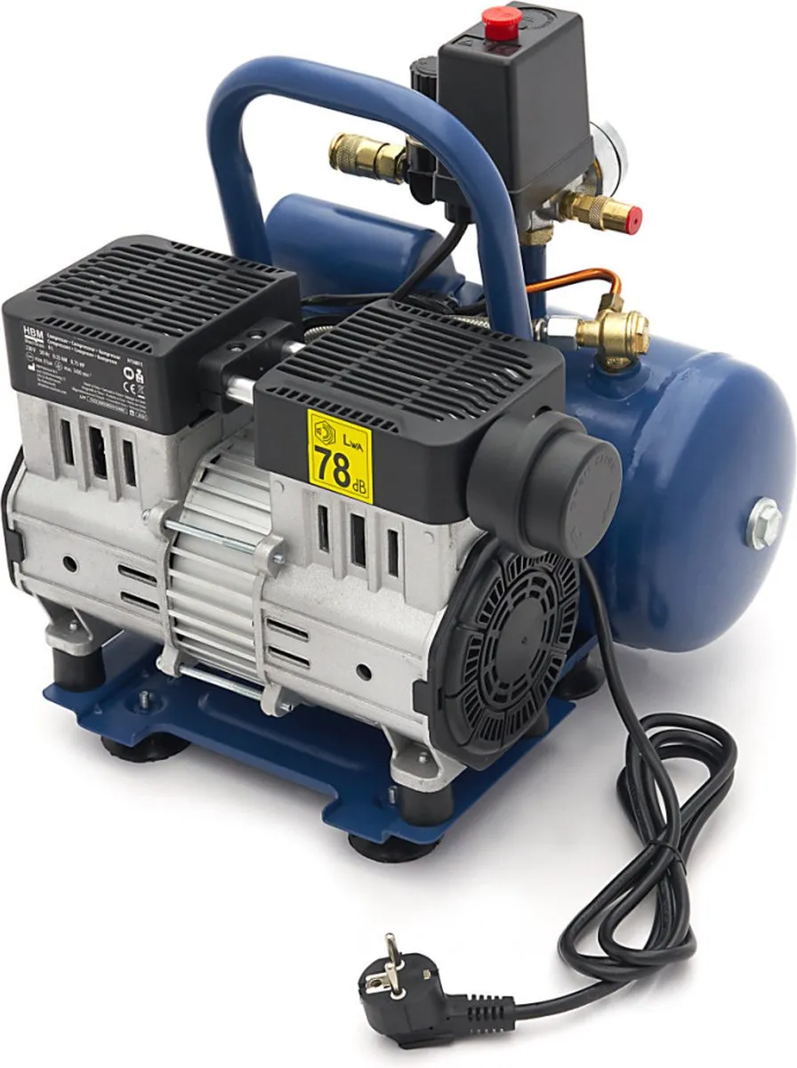 HBM H134011 Compressor 6L - 750W - 108L/min - 2 Cilinders