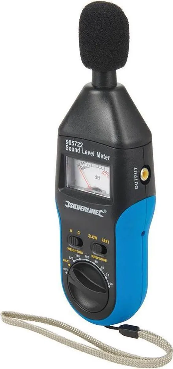 Silverline Geluidsmeter 50-126 dB