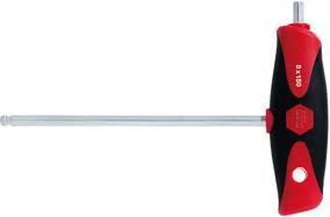 Wiha T-greep-schroevendraaier 6,0x150mm Kogelkop