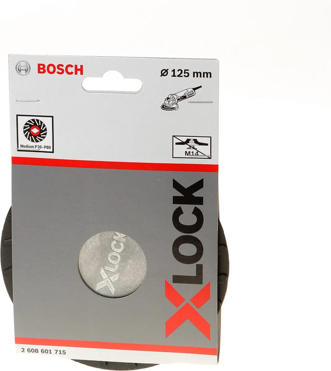 Bosch Professional X-Lock Steunschijf 125mm Medium