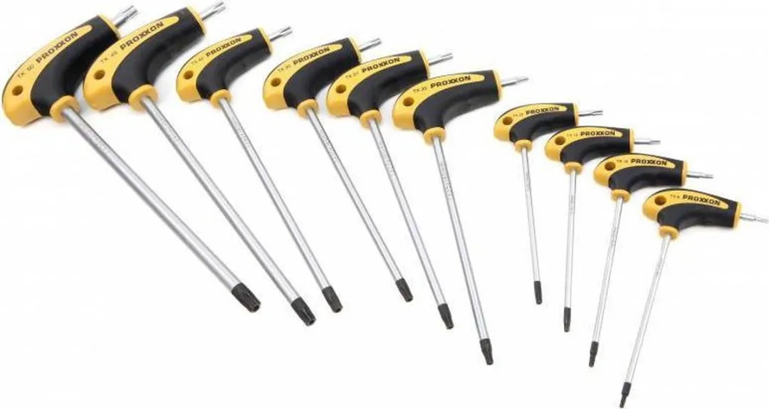Proxxon Industrial BO L-hantag Schroevendraaierset 10-delig TX