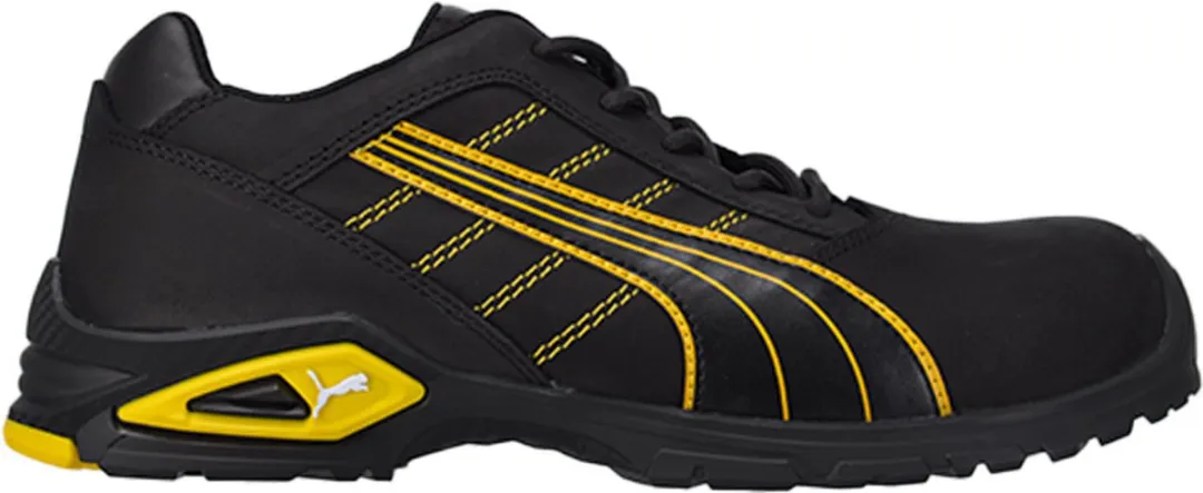 PUMA Safety Amsterdam Low S3 - Zwart/Geel 42