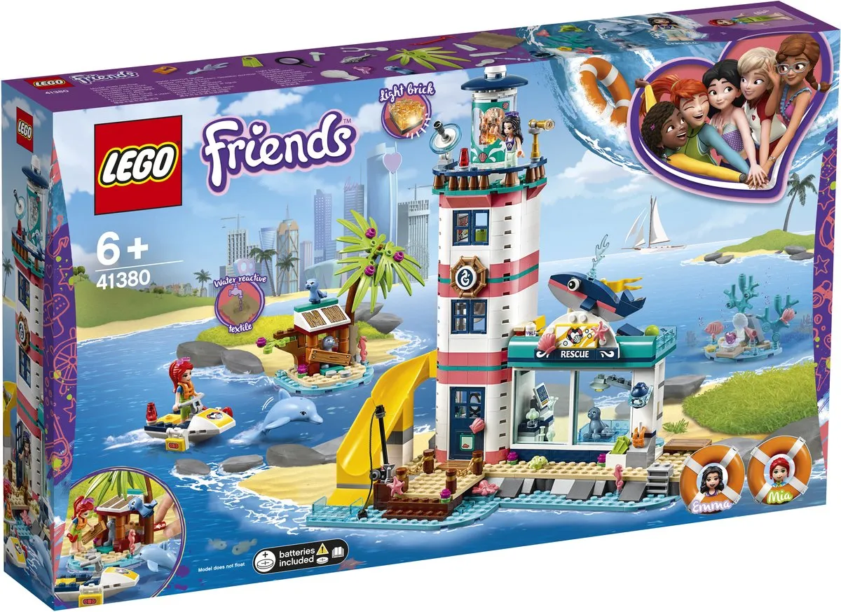 LEGO Friends Reddingscentrum Vuurtoren 41380