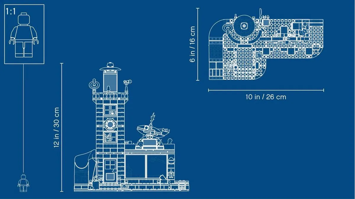 LEGO Friends Reddingscentrum Vuurtoren 41380 - 602 Stukken