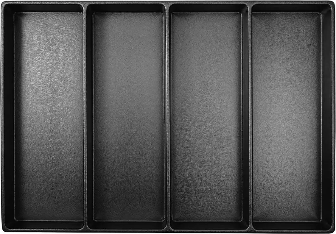 TOOLCRAFT TO-7897167 Inlegplank PS - 4 Vakjes - Zwart