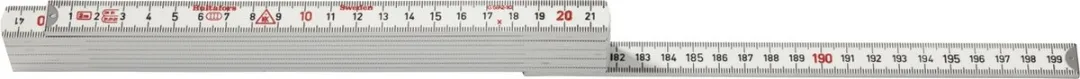 Hultafors Duimstok GE 59 2m - Wit