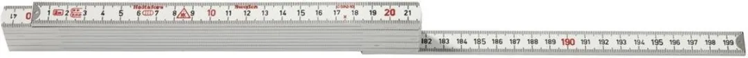 Hultafors Duimstok GE 59 2m - Wit