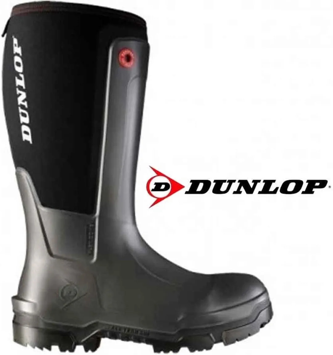 Dunlop Snugboot Workpro NE68A93 Laars - Zwart