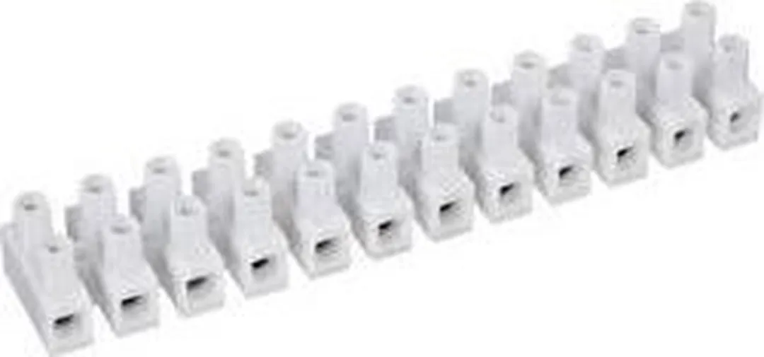 Tru Components 600326 Kroonsteen 12-polig - 2.5-6 mm² Wit