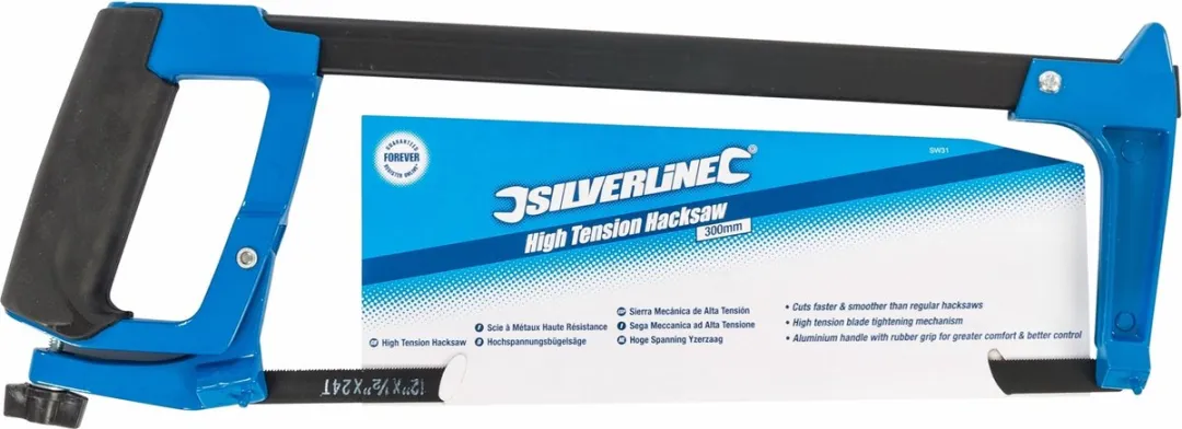 Silverline IJzerzaag SW31 300mm - 24 TPI - Aluminium Handvat