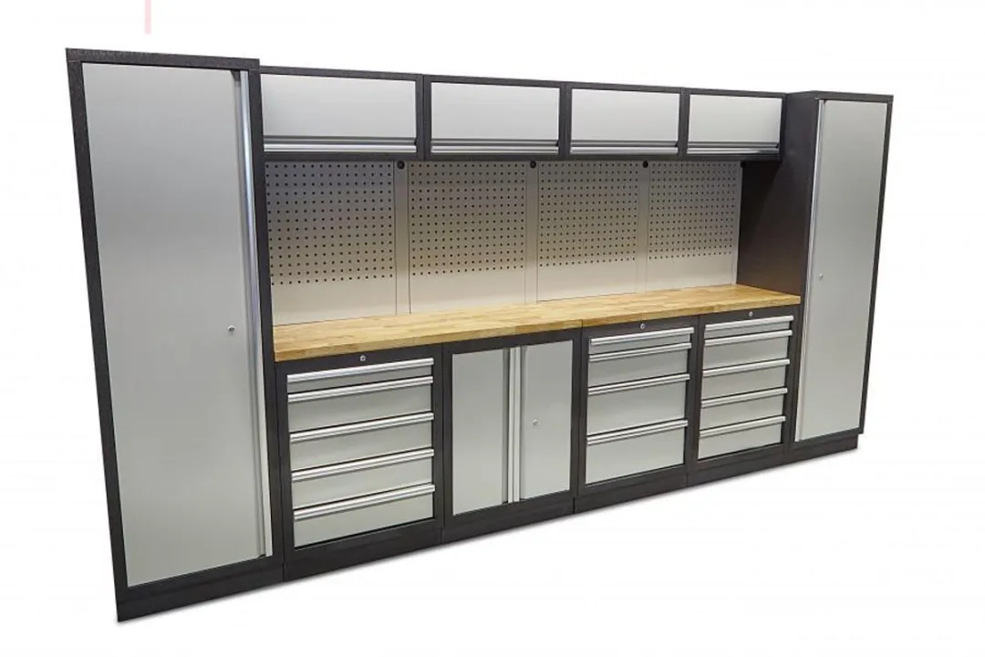HBM Machines Modulair Werkplaats Systeem 16-delig - 14 Lades - afbeelding 6 van 6