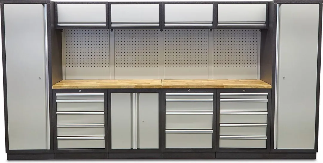 HBM Machines Modulair Werkplaats Systeem 16-delig - 14 Lades