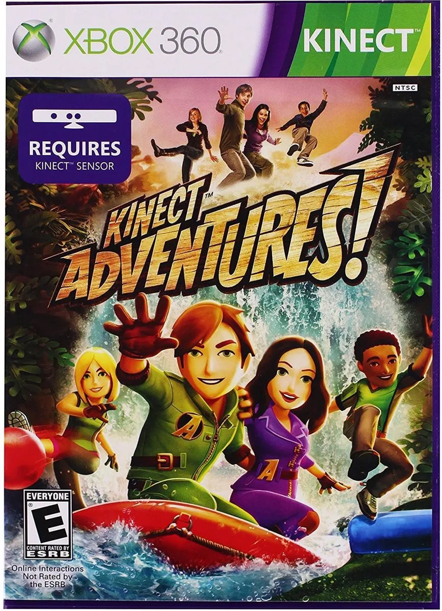 Microsoft Kinect Adventures Xbox 360