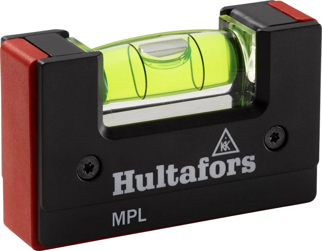 Hultafors Mini Waterpas MPL 68mm - Zwart/Rood - afbeelding 2 van 5