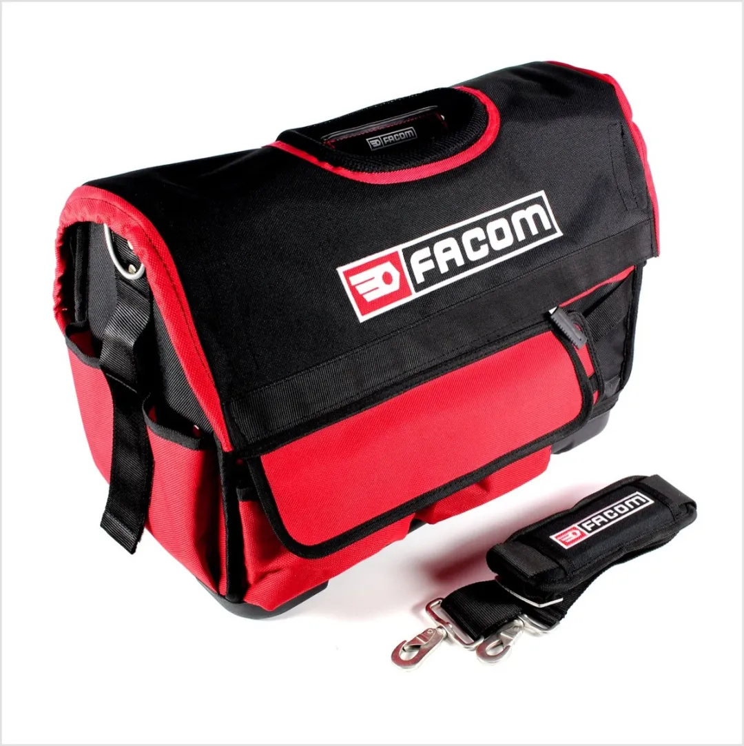 FACOM Probag BS.T20PB Stoffen Gereedschapskoffer - 47L - Rood/Zwart - afbeelding 6 van 6