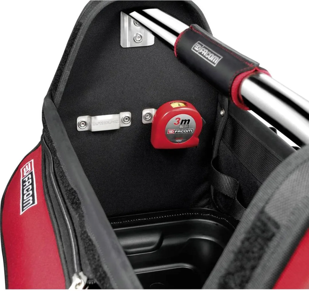 FACOM Probag BS.T20PB Stoffen Gereedschapskoffer - 47L - Rood/Zwart