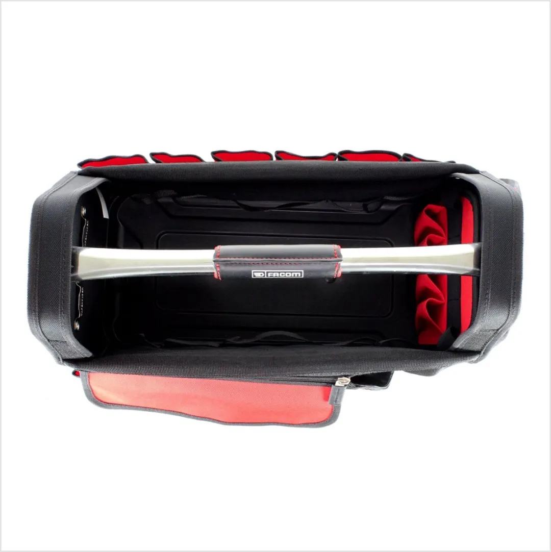 FACOM Probag BS.T20PB Stoffen Gereedschapskoffer - 47L - Rood/Zwart