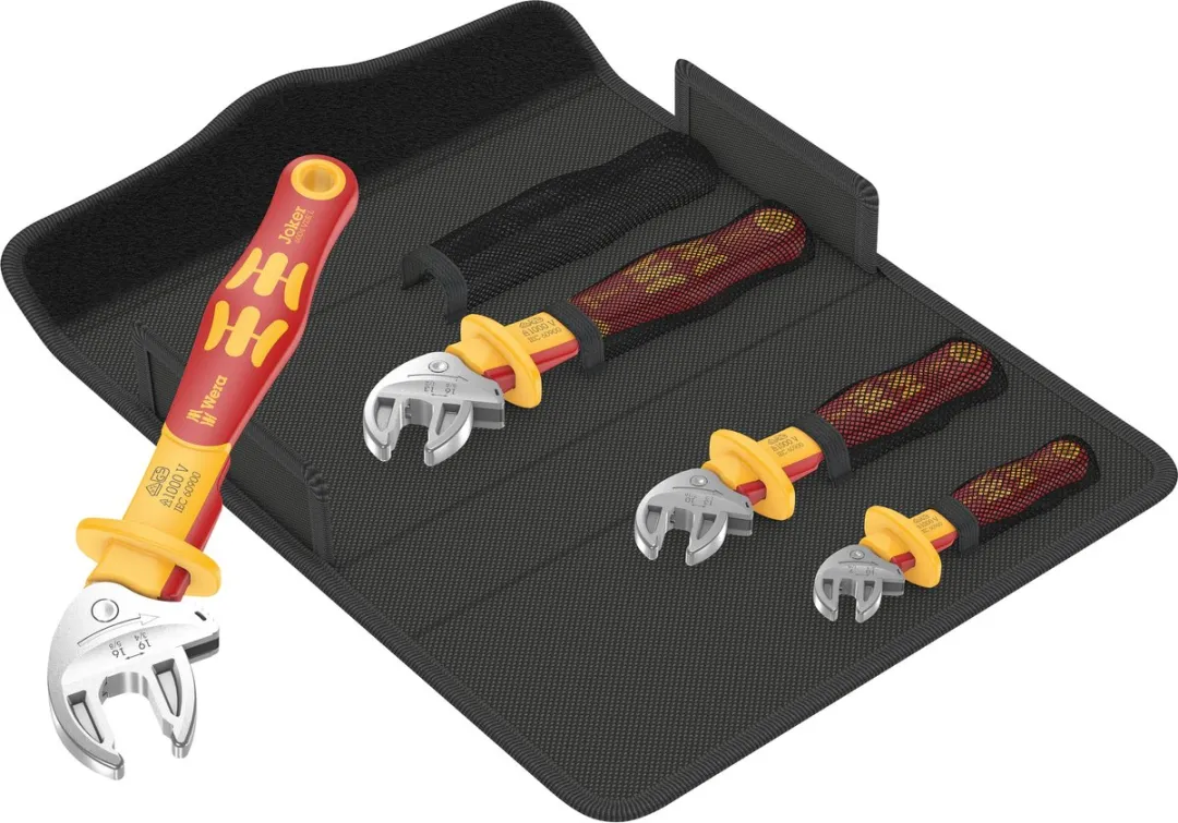 Wera Joker VDE 4 Set 05020170001 Steeksleutels 7-19mm - 4-delig