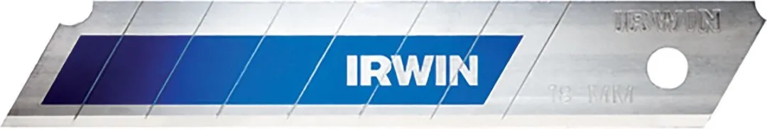 Irwin Afbreekmes 10507103 - Blauw - 10 Mesjes