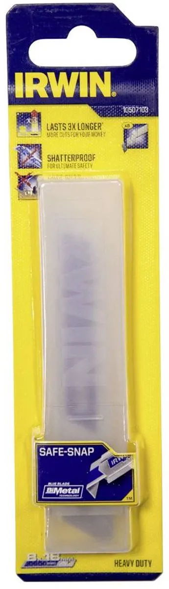 Irwin Afbreekmes 10507103 - Blauw - 10 Mesjes