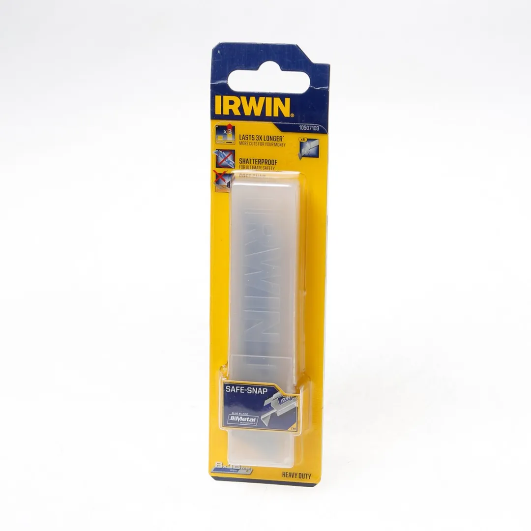 Irwin Afbreekmes 10507103 - Blauw - 10 Mesjes