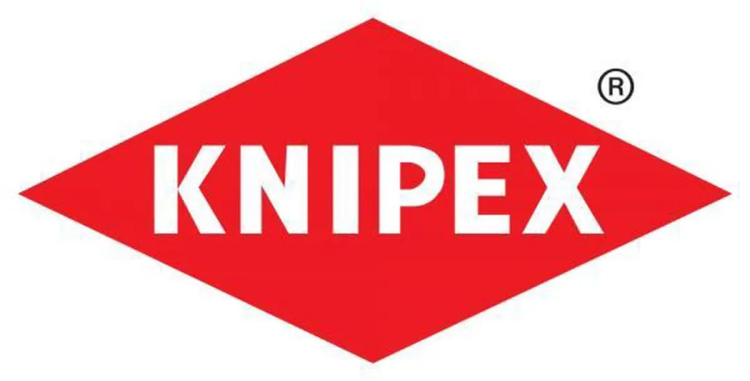Knipex Telefoontang Gebogen 200mm - Rood/Blauw/Zilver
