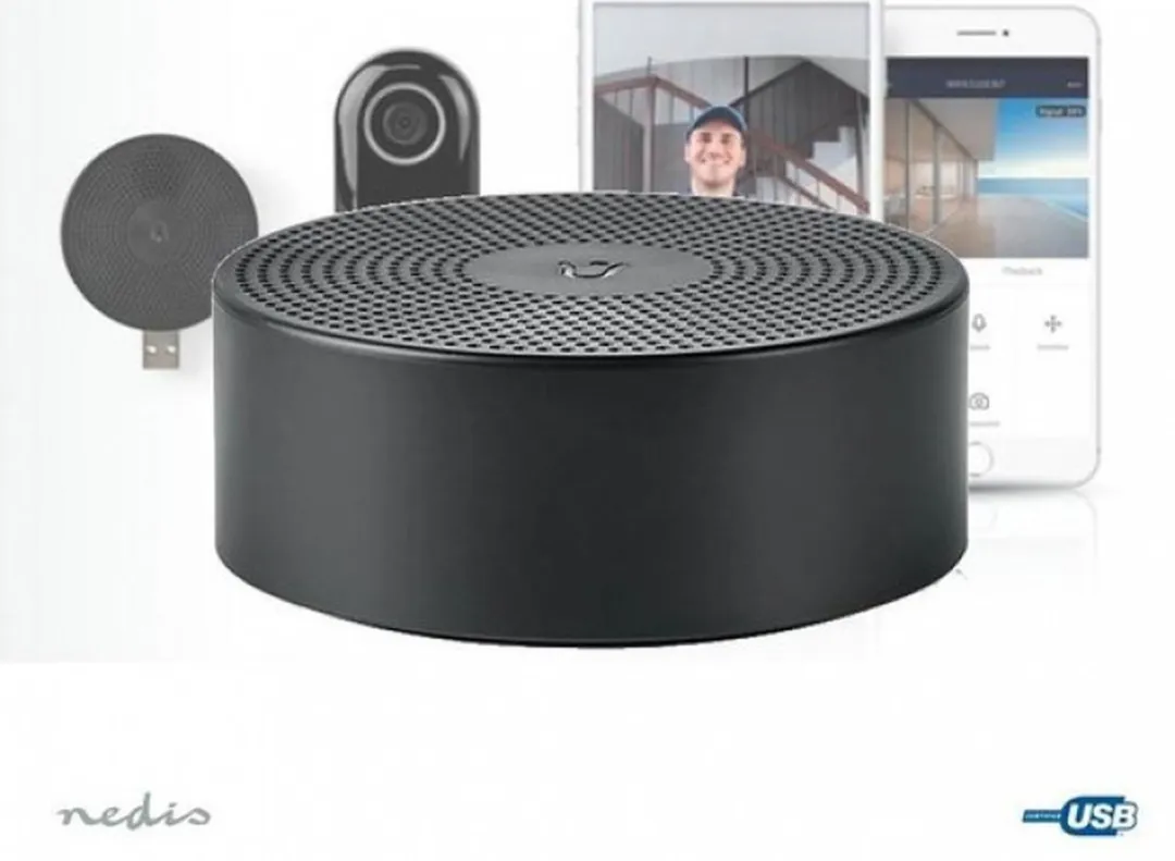 Nedis SmartLife Gong RF 433MHz - 4 Melodiën - Zwart