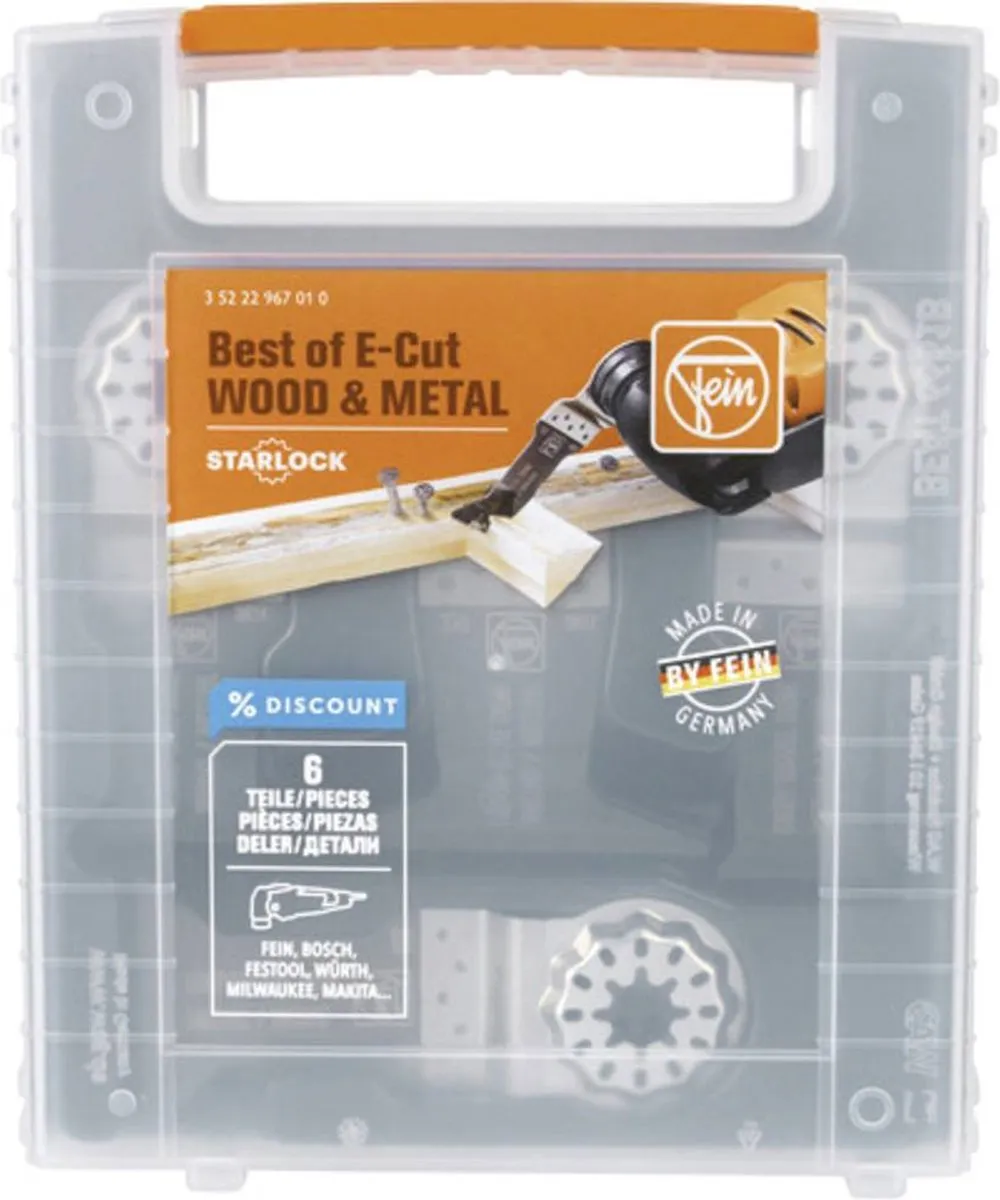 Fein Best of E-Cut Starlock Zaagbladenset 6-delig - 35222967010 - afbeelding 6 van 6